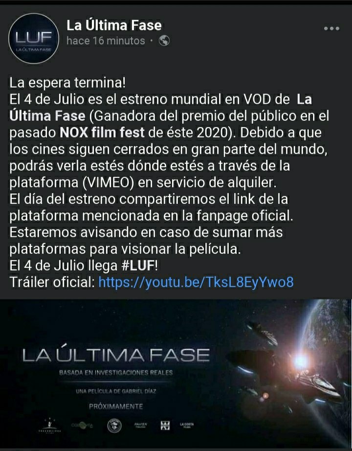 La Última Fase tweet media