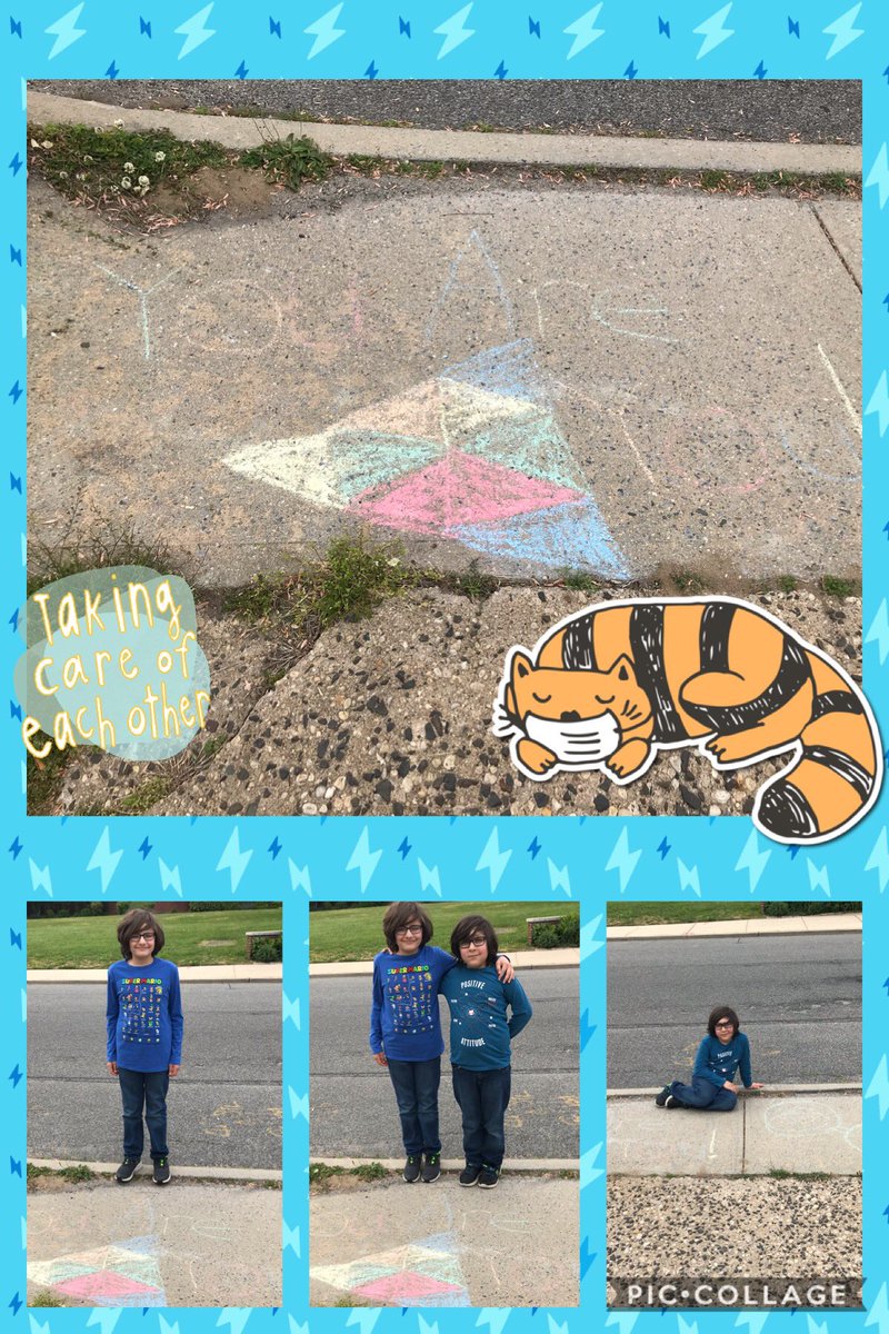 JessicaSaraK's tweet photo. #drivewayart #messagesinchalk #whatdoesitmeananyways #chalkthewalk #wellnessweek2020 @palantino11 @PrincipalMalone @NBUFSDPride @jemmer_art @dmkalinowski @5thEvans @MsN41894 https://t.co/bjwlwZyE0Q