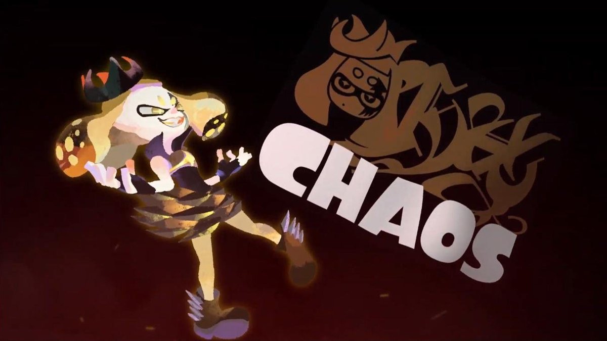 KalosKingAZ's tweet photo. @NintendoAmerica When #TeamChaos consumed the world last summer and engulfed Inkopolis into a despair! #TheRevolutionWillNOTBeTelevised #Splatocalypse #FinalFest https://t.co/mYtCUEfTB2