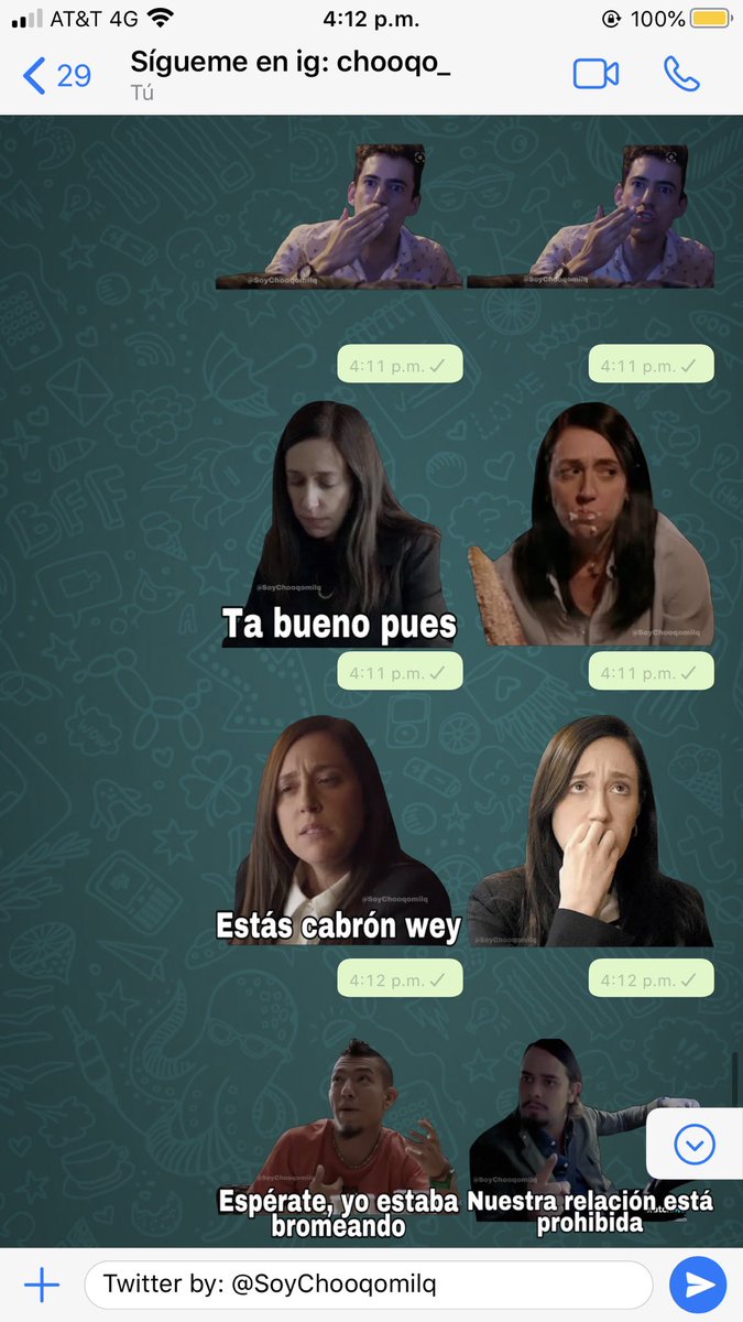 SoyChooqomilq's tweet photo. STICKERS NUEVOOOS!🔥🔥🔥
30 stickers de la famosa serie “Club de cuervos” denle rt y fav para pasar el link de descarga!🤩🤩🤩🤩 https://t.co/Ofs5UdWNaw