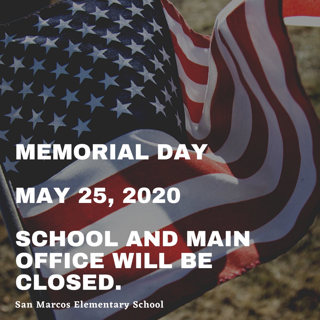 SanMarcosTigers's tweet photo. Thank you, Veterans 🇺🇸
To those who have courageously served and those who serve bravely today. Have a safe and healthy weekend tigers 🦁 @SanMarcosTigers @SanMarcosUSD #MemorialDayWeekend #AmericaStrong #smetigerway #tigertough https://t.co/N520rYnXK3