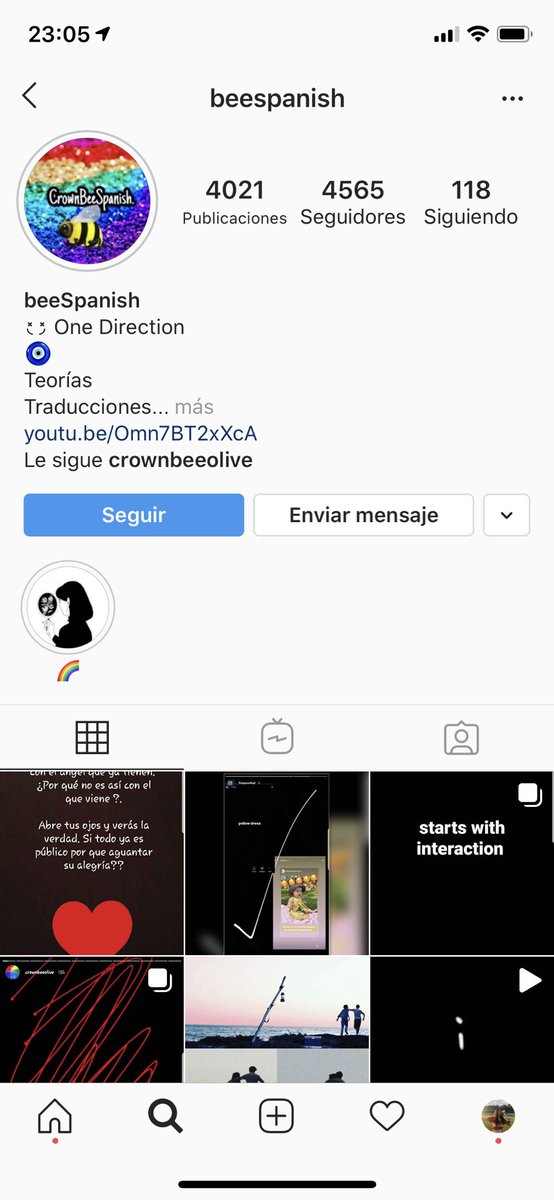 This acc called “beespanish” is a acc from The Caribbean who claims to be friends with CBO.Im sure she is the one behind the cbo acc too bc when you translate some mistakes cbo has been doing to spanish, it doesn’t sound like any expression used in Spain