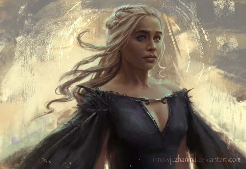 ASOlAFdany's tweet photo. “she is azor ahai returned... and her triumph over darkness will bring a summer that will never end... death itself will bend its knee, and all those who die fighting in her cause shall be reborn.” 

art credit: https://t.co/JcTirKcgOX https://t.co/KLszr5CkC1