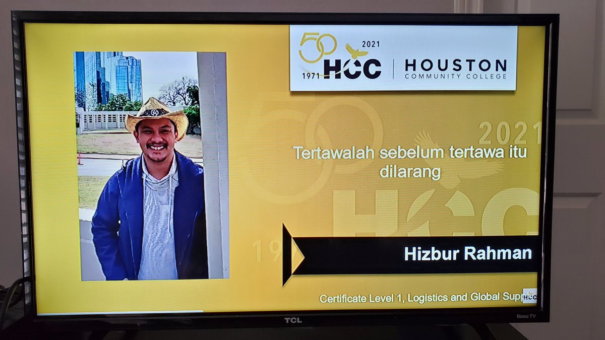 hzbrrhmn's tweet photo. Well done @WeAreHCCS #HCCGrad2020 https://t.co/XFF2UmIIMj