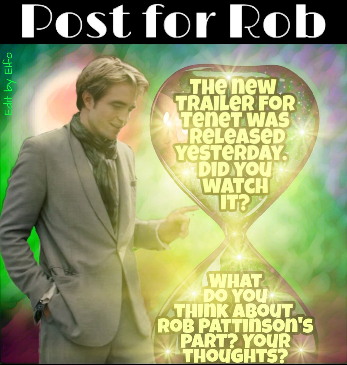 MovieRobPattins's tweet photo. Post for Rob #RobertPattinson #PostForRob
The new trailer for #Tenet was released yesterday. Did you watch it? What do you think about #RobPattinson's part? Your thoughts?
read more at:
https://t.co/DilzzvGRzp https://t.co/1eEqLksmF4
