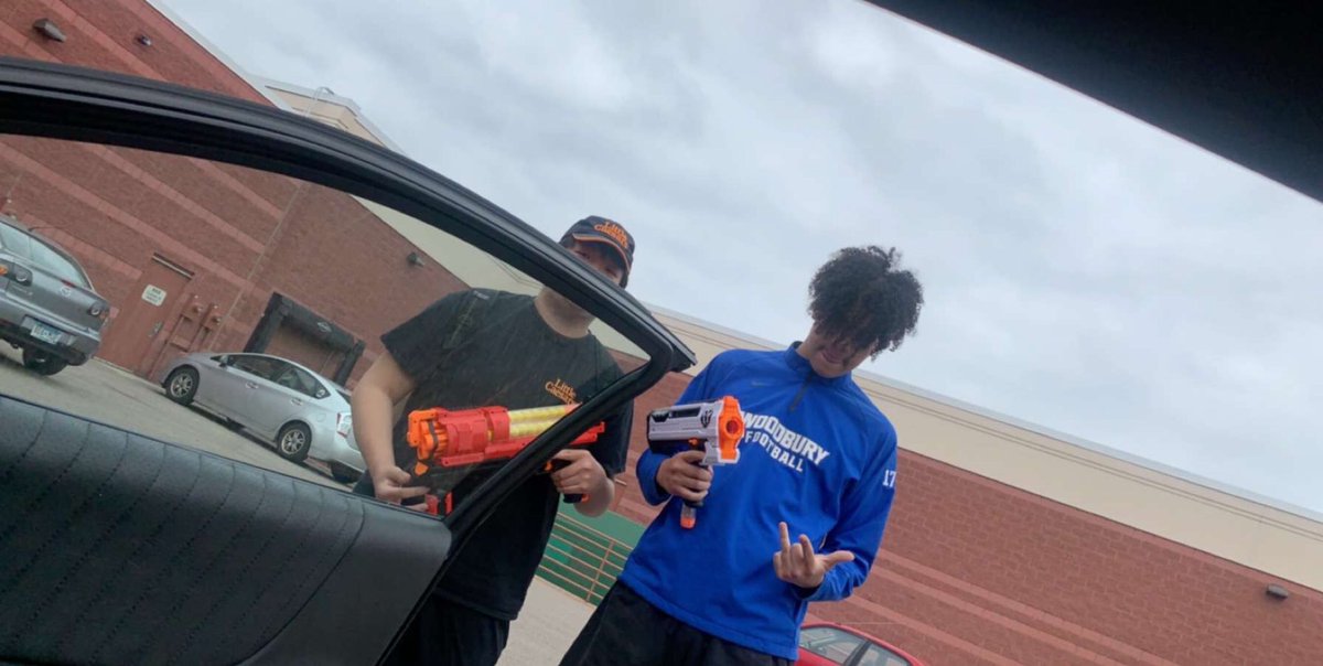 UniversityBack's tweet photo. Qmoe wit tha snipe on will....hadda air that bitch out @WoodburyNerf https://t.co/LCzsULHKLc