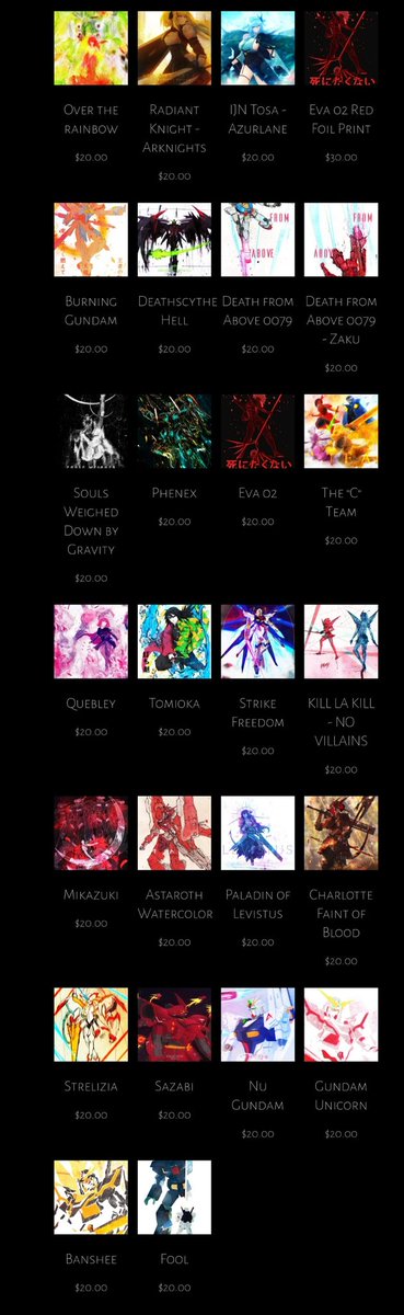 Rideth_mochi's tweet photo. It would of been my first Fanime this weekend but hopefully next year! I still updated my webstore. First Gundam Unicorn Daki, New Shirt, Charms, and Prints!!!
https://t.co/nVIIDIHwKi
#artistalleyonline #ACEN2020 #Fanime2020 #gundam #ガンダム https://t.co/3y5PkKOezC
