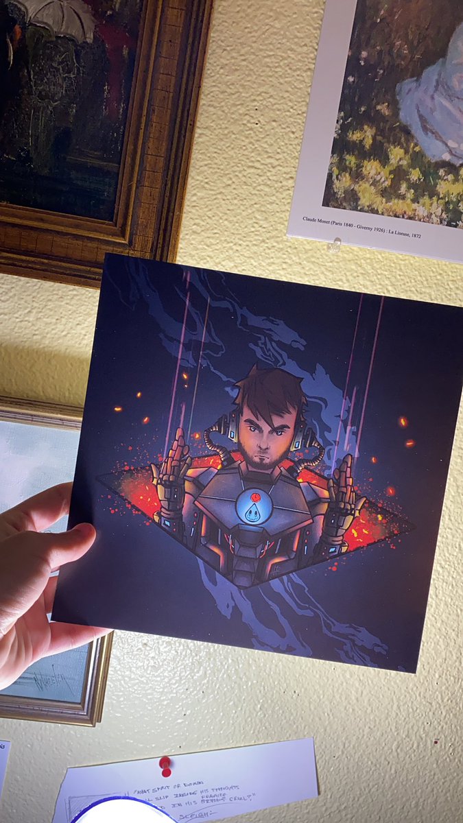 NadiaDiazofAHC's tweet photo. I made prints of my friend’s album cover I did for him. He’s not able to walk for grad this year, so I thought this may be a good small surprise. And they turned out so good😭
#music #indie https://t.co/LDBQAplxaV