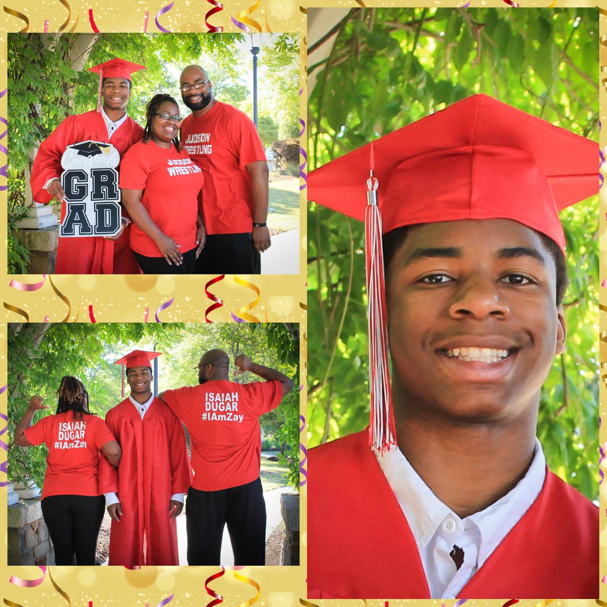 DugarSTFM's tweet image. That&apos;s our guy! 🥰😍 #Family #JUDSON2020 #classof2K20 #JudsonWrestling #IAmZay #RocketPride #JISD #JudsonISD