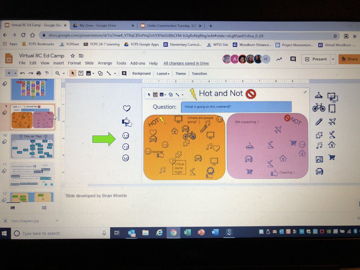 BShieldsIC's tweet photo. @WoodburnES teachers engaged in experiences to enhance the virtual @responsiveclass experience. Teachers further had the opportunity to collaborate on some structures they have experienced success with! Thank you to members of @WoodburnES_3rd for your support today! #virtualRC https://t.co/QOLyH71iFZ