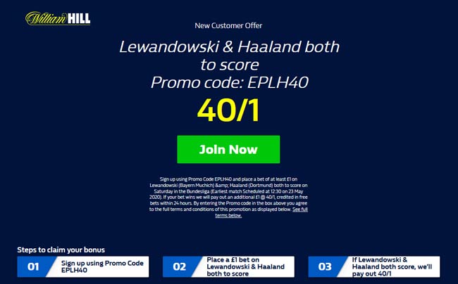 William Hill Bundesliga Offer