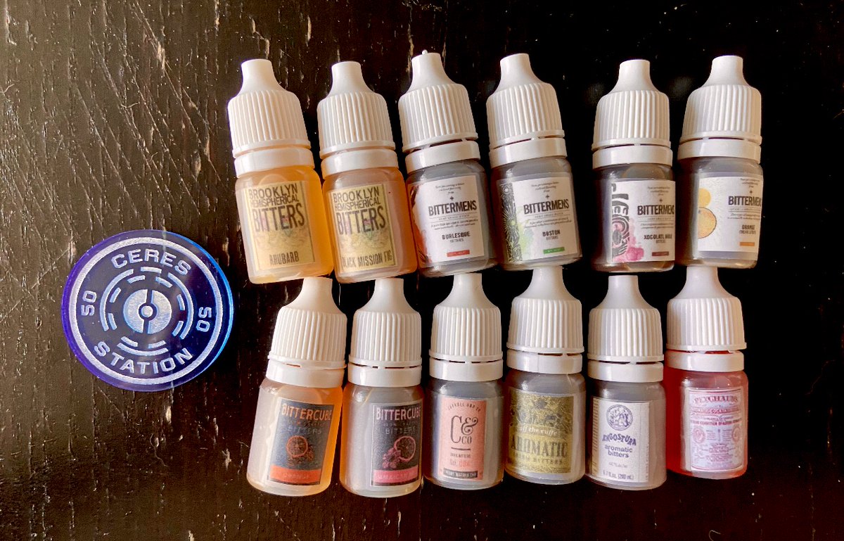 It was so much fun to put together this little bitters set for Jerry, with his picks plus some of <a href="/ItReachesOut/">ItReachesOut on 🦋</a>'s favorites from her collection. We wish him the very best in all his upcoming cocktail experiments and adventures!