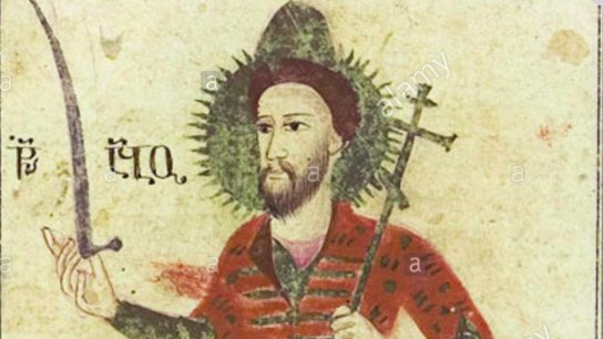 CHOICE ONE: Habo, the patron saint of Tbilisi. He was executed on… Epiphany of 786—the exact same day as Hamazasp and Sahak (coincidence??). Habo was an Arab perfumer who converted to Christianity and was executed in Tbilisi for apostasy. 12/20
