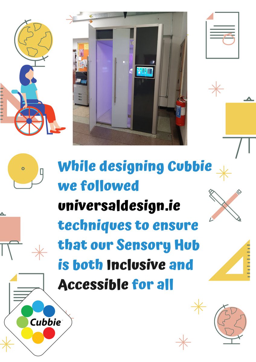 Cubbiecare's tweet photo. #Inclusive #Accessible #AutismFriendly #Accessibilityforall #Autism #ActuallyAutistic #ASD  #SPD #IrishDesign #UniversalDesign #AutismSupports #SpecialNeeds #AutismAcceptance https://t.co/ndiYi1KhQP