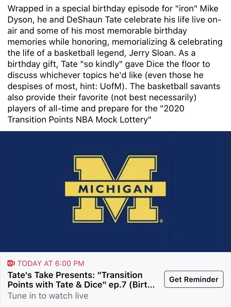 TatesTakeHoops's tweet image. so this is happening tonight, “Transition Points with Tate &amp;amp; Dice” ep.7 a special birthday show for @thedelegate24 • this should be interesting • tune in live on my FB at 6p #transitionpoints #game4free #preparetobeeducated