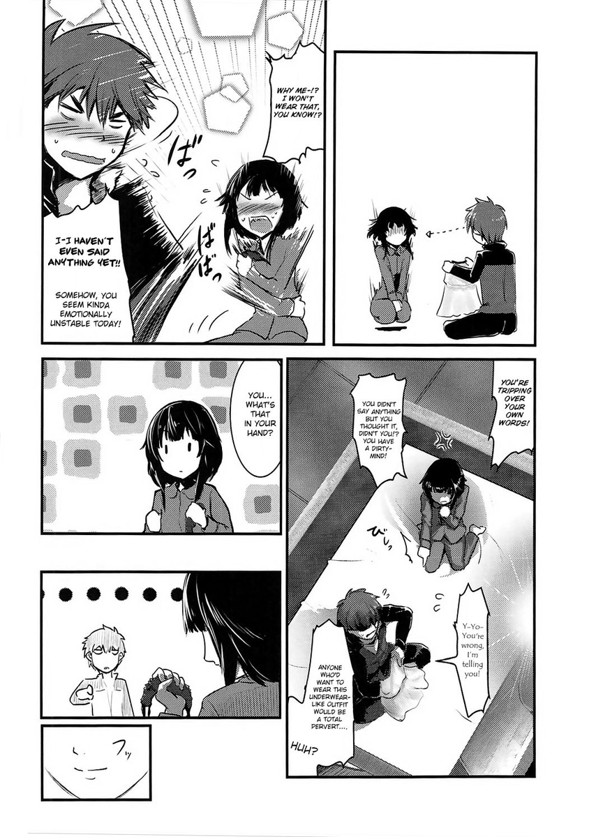 A Megumin doujin. I picked this one because it managed to capture the hilarity of KonoSuba so perfectly. A multi-series, but the first one is a good stand-alone read.
