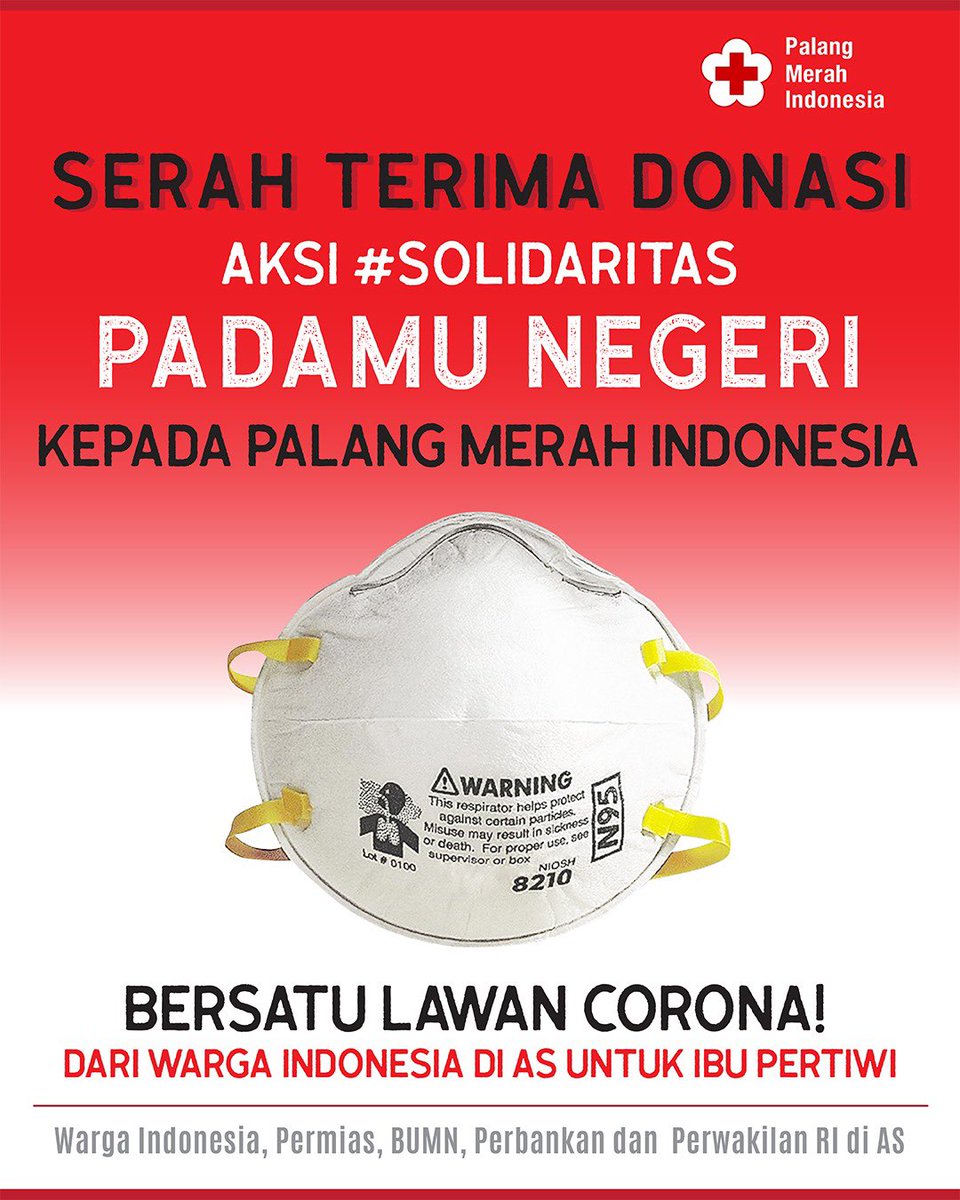 indonesiaunny's tweet photo. TERIMA KASIH...

Aksi solidaritas “Padamu Negeri” telah berhasil kumpulkan dana Rp. 329.570.650,-/ USD 21,640.

Hasil tsb telah resmi diterima Palang Merah Indonesia @palangmerah, pd 22 Mei 2020, utk bantu tenaga medis 🇮🇩 atasi #COVID19 di tanah air.

#TERIMAKASIH

#IniDiplomasi https://t.co/Dq7XaRDqyq