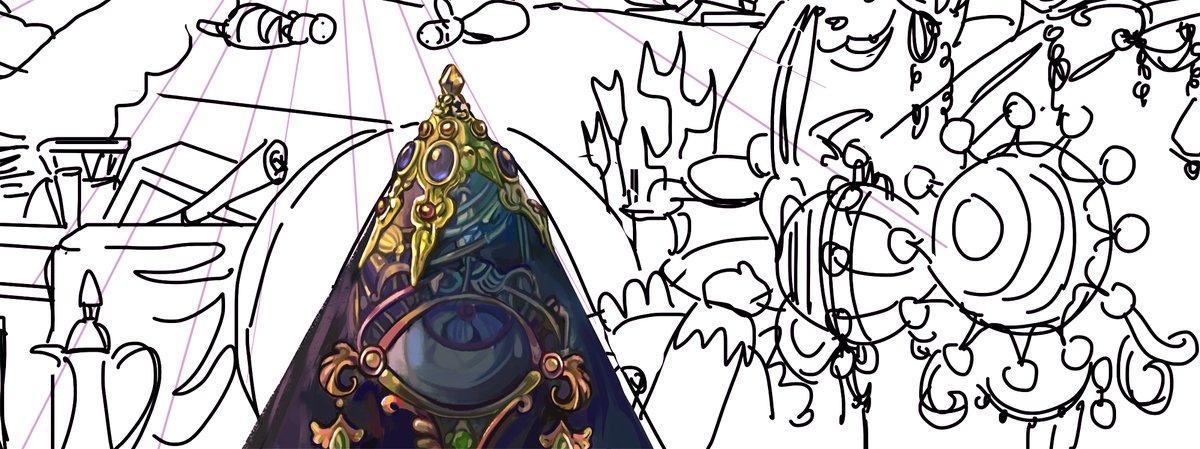 going thru art block so ofc i decided to put myself thru my own personal hell.......... very detailed backgrounds