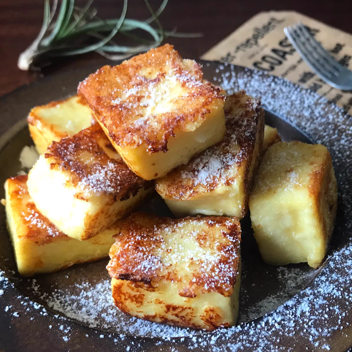 ヘルシー「高野豆腐で フレンチトースト」美味しそう！！