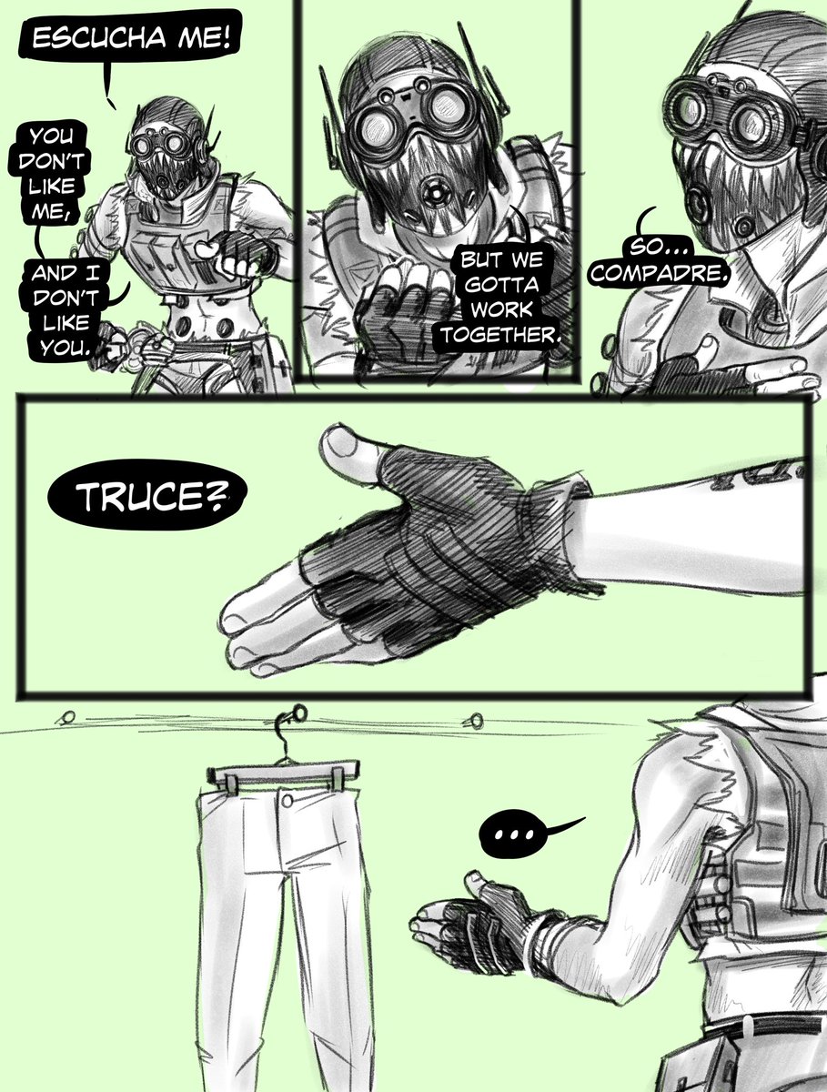 The real season 5 rivalry isn’t Loba Vs Revenant. 

It’s Octane Vs Pants #ApexLegends