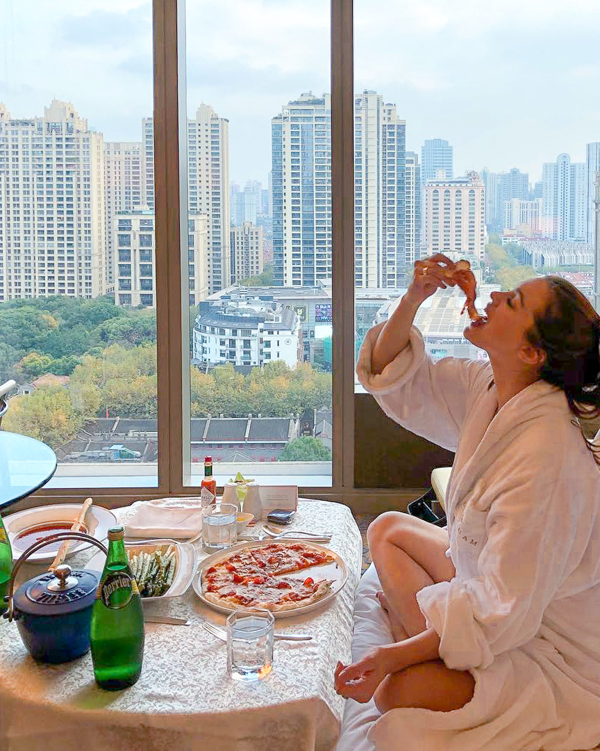 TheLanghamHotel's tweet photo. We're loving our Saturdays in. How are you staying #InThePink this weekend?
#SuiteSaturday #SaturdayMood

(Photo by @nikki__lynne at The Langham, Shanghai, Xintiandi) https://t.co/hJmXqIhmts