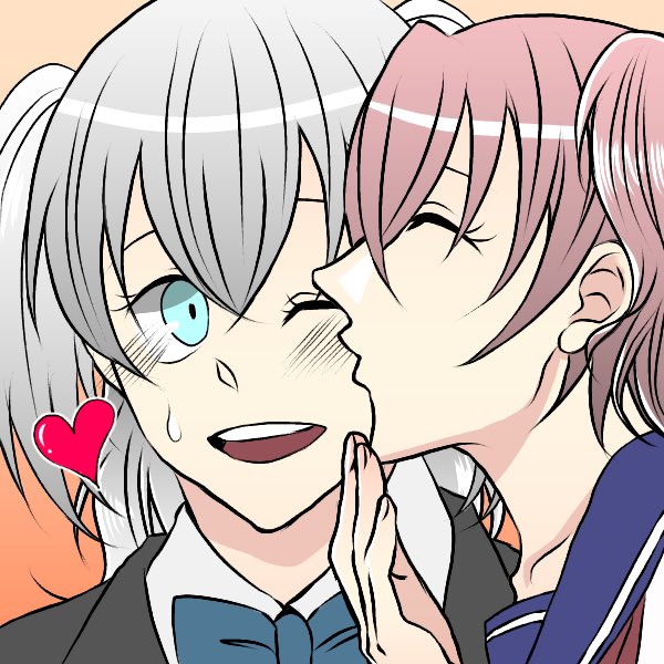 頬キスのtwitterイラスト検索結果 頬キスのtwitterイラスト検索結果