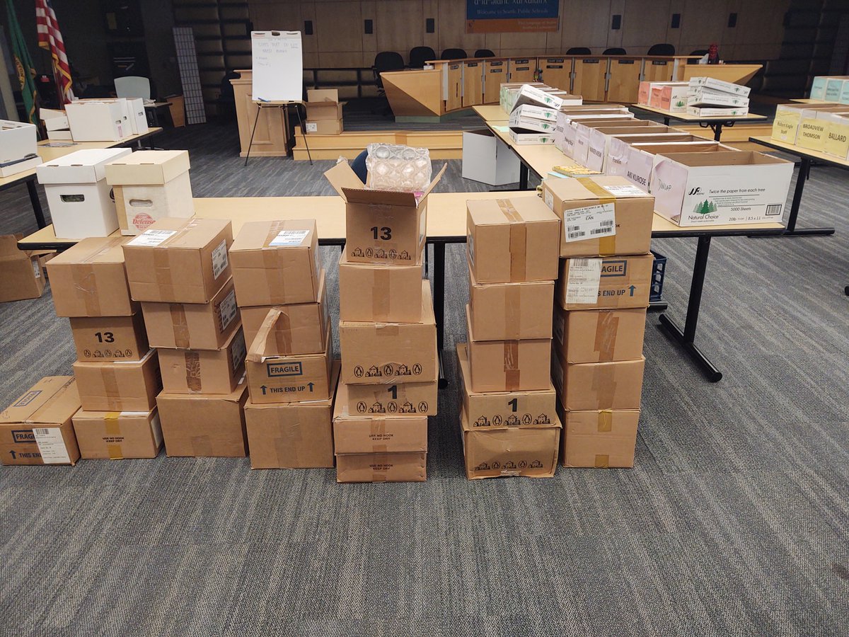 thatsmsdarcy's tweet image. Another satisfying day packing books and curriculum packets. Thank you @c4c3org for the donations!

#spsconnects #sp-6
