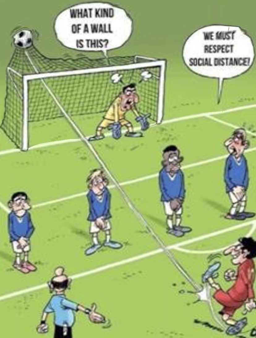 gkmanual's tweet photo. 🤣🤣🤣 #SocialDistance #goalkeeperproblems https://t.co/BGR5udCIGS
