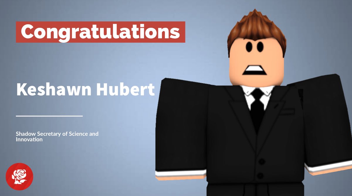 The Labour Party (@thelabourparty_) on Twitter photo Congratulations to <a href="/KeshawnHubert/">Keshawn Hubert</a> for recently being appointed Shadow Secretary of Science and Innovation. 🌹 Congratulations to <a href="/KeshawnHubert/">Keshawn Hubert</a> for recently being appointed Shadow Secretary of Science and Innovation. 🌹