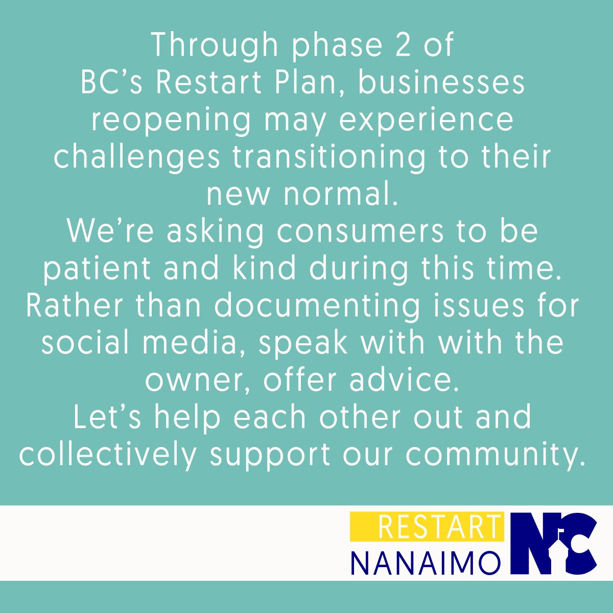 NanaimoChamber's tweet image. #restartnanaimo #restartbc #nanaimobusiness #supportnanaimo #shoplocalnanaimo #nanaimochamber #centralvanisle #bcbiz #bizresilience #supportsmallbusinessbc #staystrongnanaimo