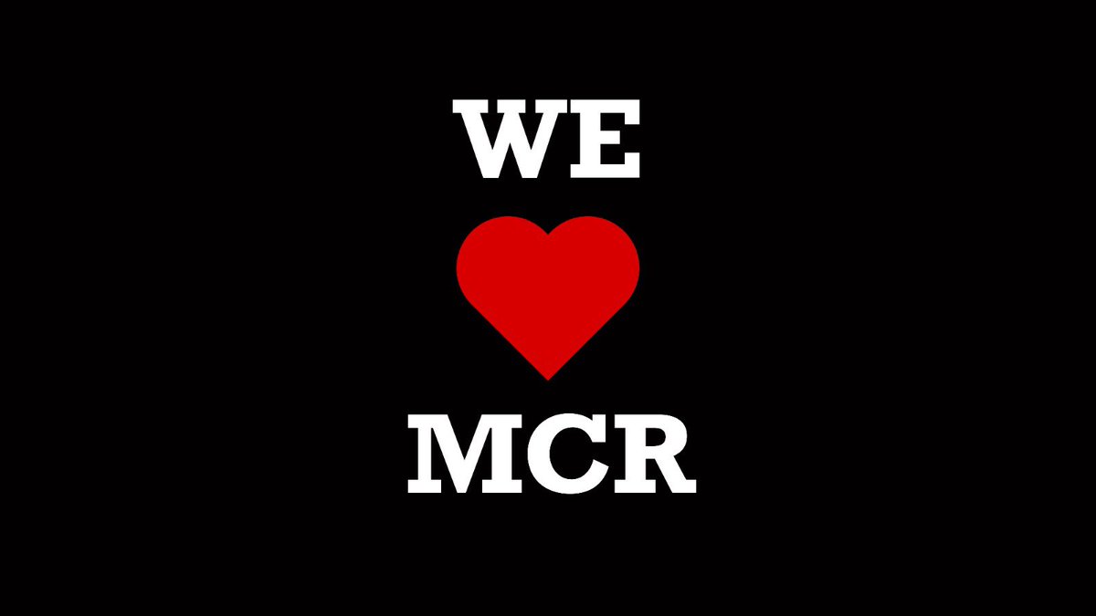 #ManchesterRemembers #ManchesterTogether 
❤️