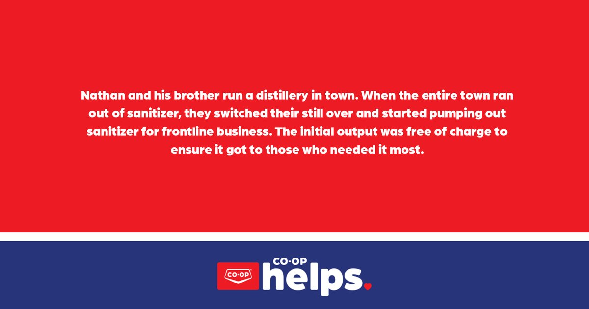 CoopCRS's tweet photo. Amidst these uncertain times it's so comforting to know that our fellow Canadians are stepping up and helping out wherever they can! 

Thank you to everyone who nominated that special somebody, who has gone above and beyond during these unprecedented times. https://t.co/xX4OOVNXPC