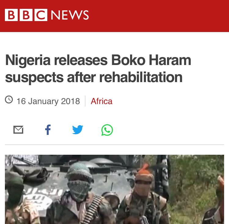 MaziNnamdiKanu's tweet photo. With no credible monitoring by @NGRPresident, we are certain the young Muslim fighters now flooding the South are members of Boko Haram Buhari’s Cabal is setting FREE in droves? 

Terrorists are like leopards that can never change their spots. #Biafrans must remain vigilant. https://t.co/4M9bdWKrIV