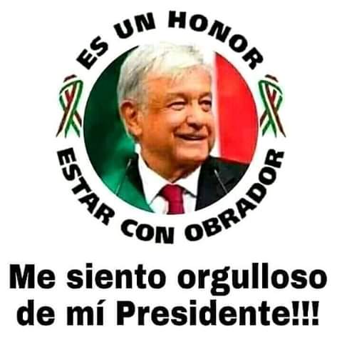 AMLO es..."Amor por México!!!
#AMLOesTodos