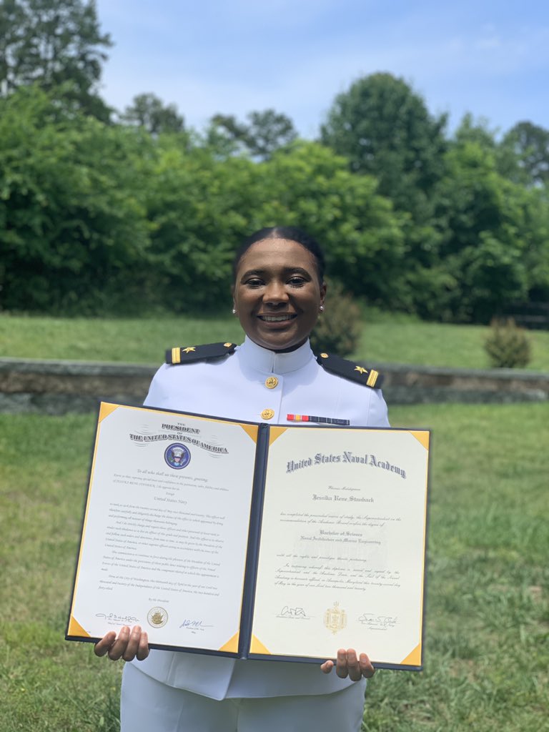 jrs98_'s tweet photo. Graduated from the United States Naval Academy with a degree in Naval Architecture and Marine Engineering and got to commission with my bestest friend by my side https://t.co/AMcvogBQKo