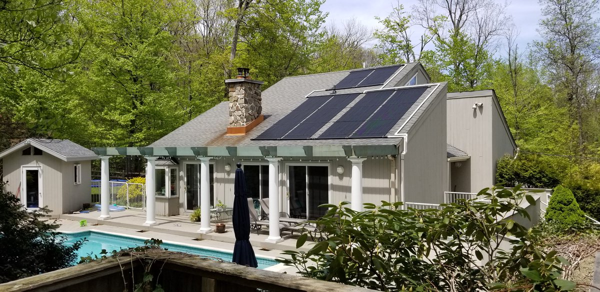 Because of the pandemic, many are choosing to #staycation at their backyard #pool. To make it more #enjoyable they are choosing to heat. No more economical way than solar pool heating because Every degree is free(r).  EveryDegreeIsFree.com