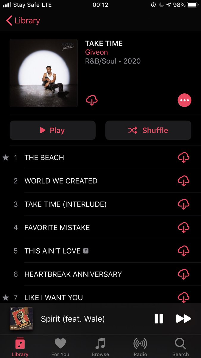 51.  @giveon There’s music and then there’s the beauty this guy made. After listening to Chicago freestyle that drake featured him on I had to listen to him and I wasn’t disappointed. He takes soul to a whole new level. “Heartbreak anniversary” makes me want to text me my ex.