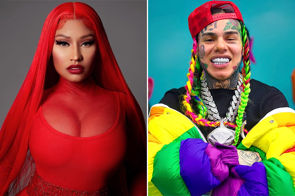 6ix9ine's new single reportedly features Nicki Minaj. 