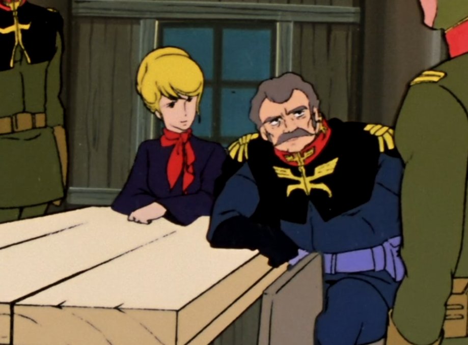 just wana take a second to emphasise that I LOVE how much of a Wife Guy Ramba Ral is Wife Guy and also "Friendly but Canny Dad" - The Dynamics between him and Amuro are *cheffs kiss* excellent