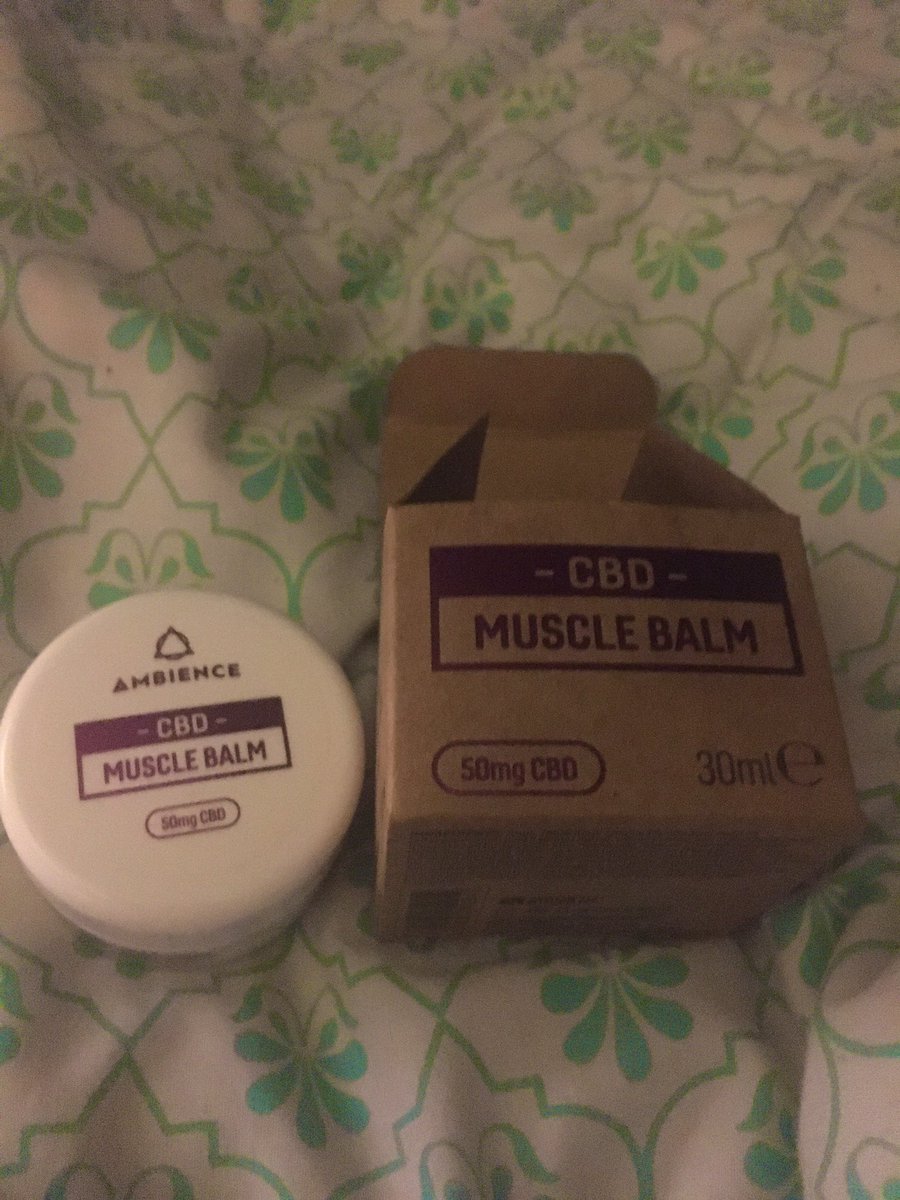 EssieRose89's tweet photo. I love @AmbienceCBD muscle rub it smells gorgeous, works brilliantly and a small amount goes a long way. I love #CBD products. I mainly use rubs and a drink by @BotanicLabDrink. Which is great for helping me #relax which helps my #stiffmuscles too. #pvl #spasticity #disabilty https://t.co/5k7y5ckNrl