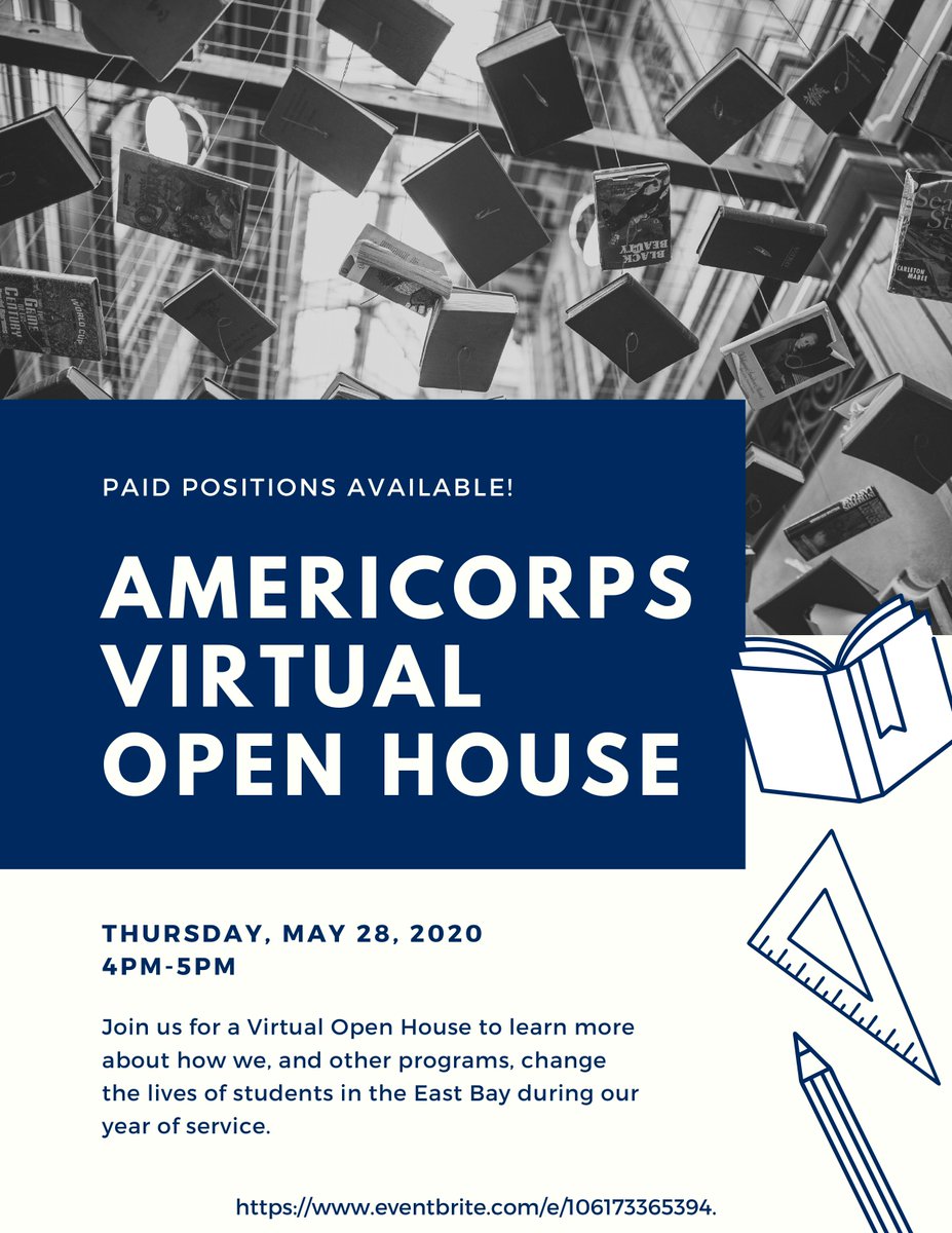 SuperStarsLit's tweet photo. Join us for a Virtual Open House on 5/28 to learn more about how we, and other programs, change the lives of students in the East Bay during our year of service!

Details and RSVP link here: https://t.co/QXcp4xpYx4

#oakland #education #bayarea #jobfair #americorps https://t.co/gHdK60PJt5