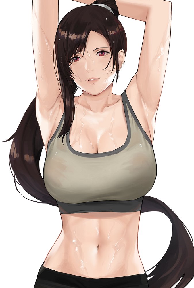 jack on X: Tifa (Sports bra) #FF7 #FF7Remake #FF7R Full-res/NSFW:    / X