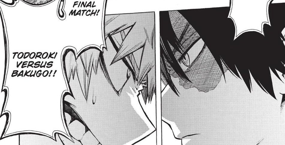 a thread of every todobaku panel in the manga