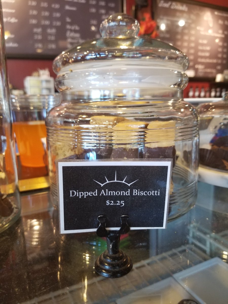 Add a little crunch to the start of your Memorial Day Weekend - swing by one of our stores for your favorite hot drink to go and grab a biscotti too!