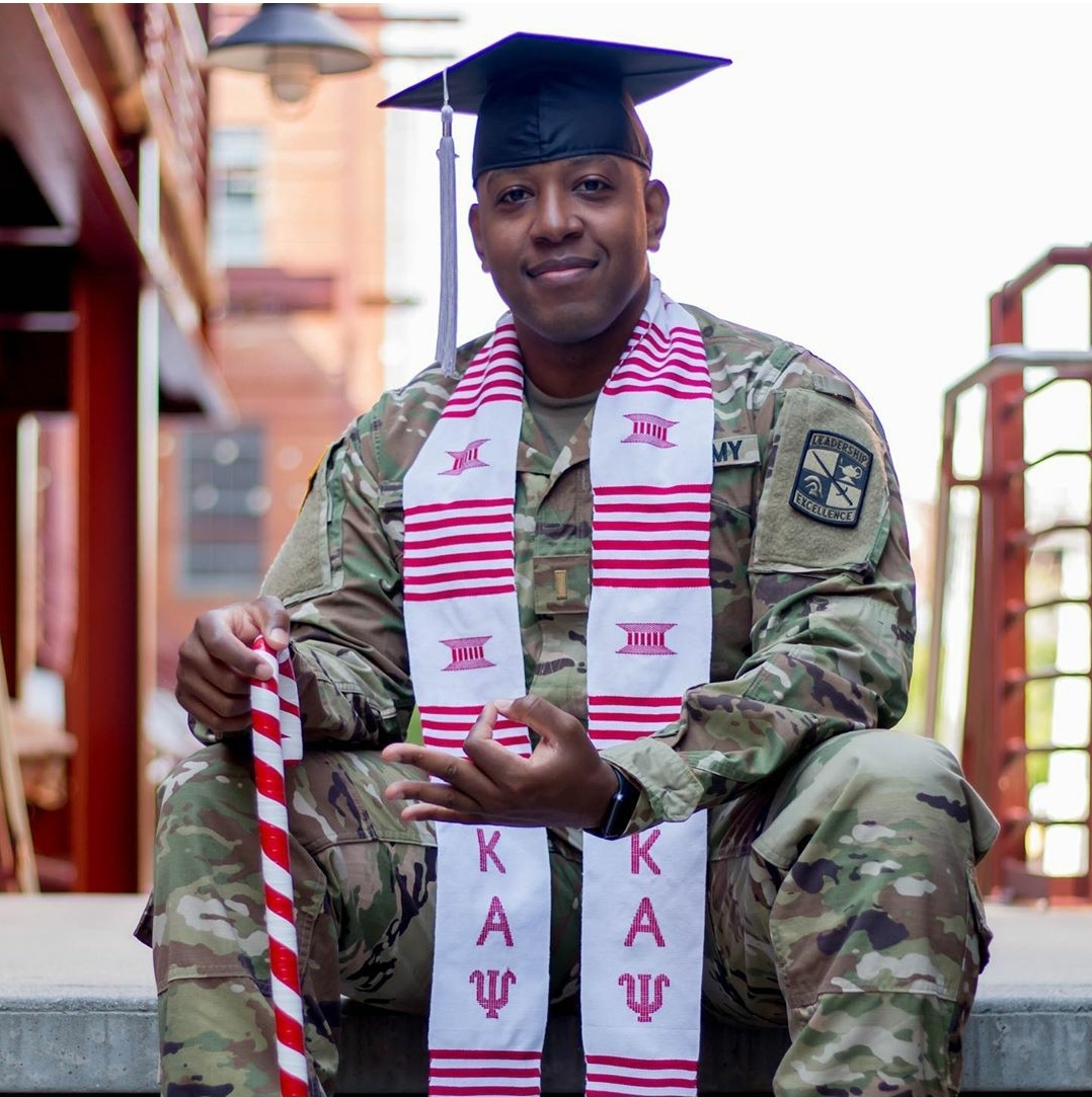 Durham please help us congratulate Bro. Eric Evans on completing his Masters from North Carolina Central University and being commissioned as a 2nd Lieutenant in the US Army. #AchievementInEveryField #DurhamNupes #BCKMADE #AceSetsthePace #TheDiamondAchievementChapter