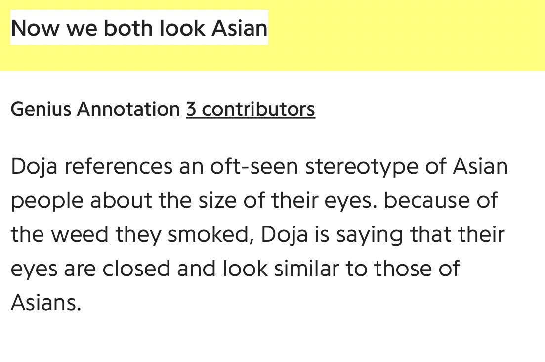 Doja Cat released her song So High in 2014 which featured her dressing up as a sexualized Hindu god and and making a racial comment about Asian people.