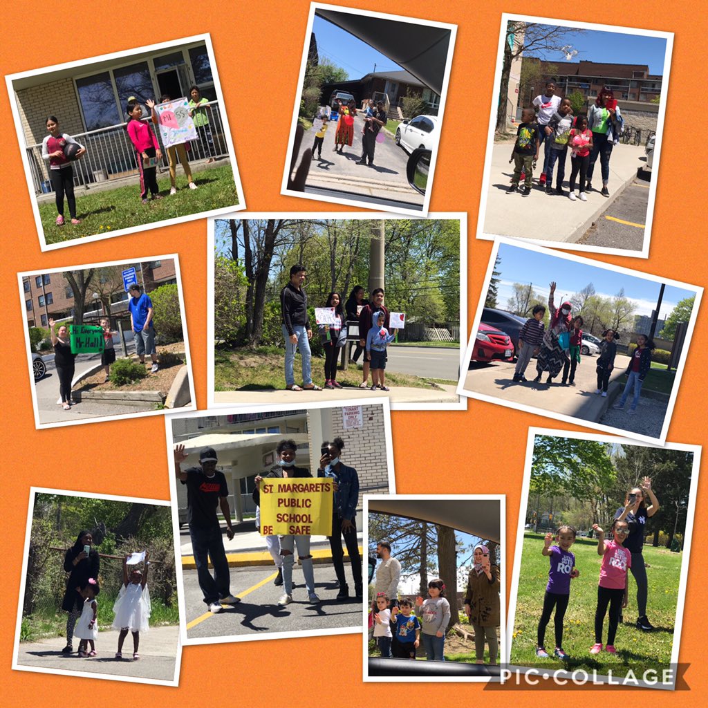 tdsb_SMPS's tweet photo. Thanks to our incredible staff, students & families for a hugely successful Car Parade today! It was so heartwarming to see all of the smiling faces & reconnect with each other. We miss you all! Stay safe! 💚🧡@SherylZona @Zakir4TDSB @LC3_TDSB #community #relationships https://t.co/UGbqU263hs