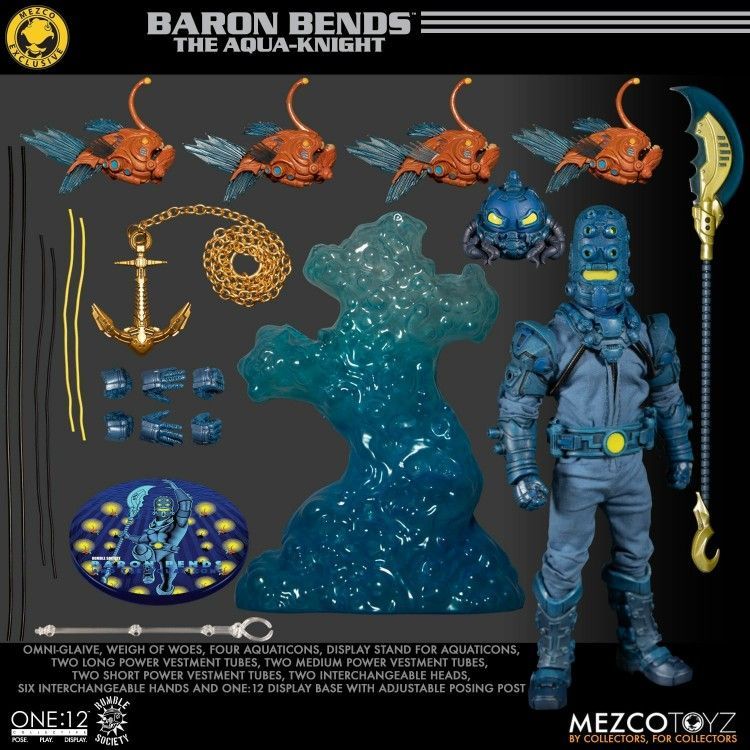 imageanime's tweet photo. #newitem at #imageanime Mezco One:12 Collective Exclusive Baron Bends and the Aquaticons. Order here https://t.co/QaSnFrYrOi #mezcoone12 #mezco #baronbends #aquaticons https://t.co/iuQw0I7Sog
