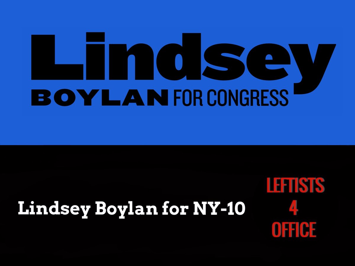  #NYDems we announced this earlier but we strongly support  @LindseyBoylan for the NY-10 primary against Jerry Nadler. Her campaign focuses on fighting for everyone and passing progressive policies like the GND and Medicare for AllWebsite:  http://lindseyboylan.com 