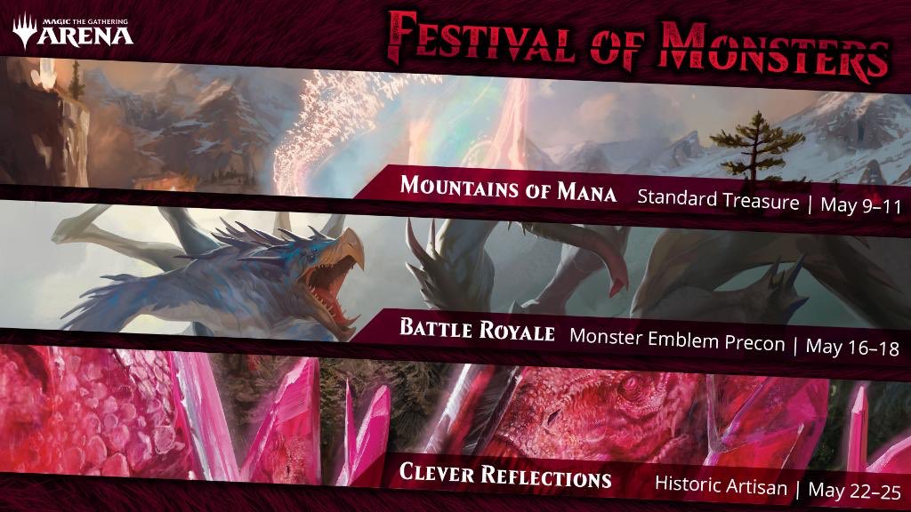Mtg Arena No Twitter The Historic Artisan Fun Continues With Festival Of Monsters Clever Reflections Share Your Deck List In The Replies T Co Kkmmb2t5qd